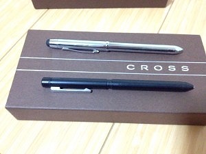 CROSSのTECH＋3とシャーボX