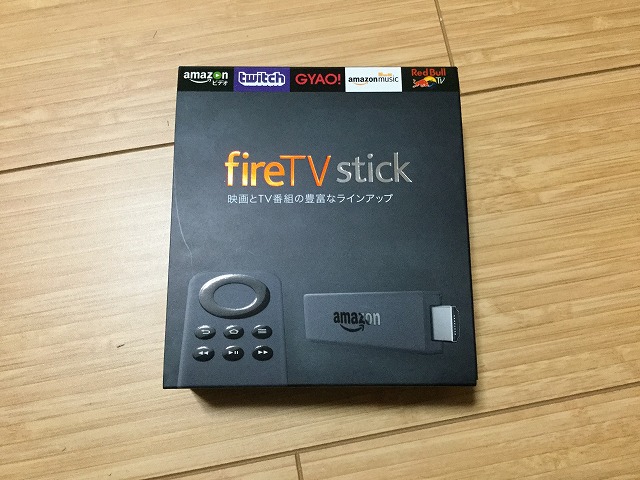 Amazonのfire TV stickが家に届いた！早速TVにつなげてみたがプライム会員ならこれは買いだ！