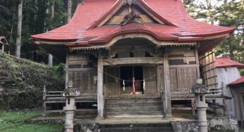 鬼無里の白髯神社に行ってみた！国の重要文化財に指定されている神社