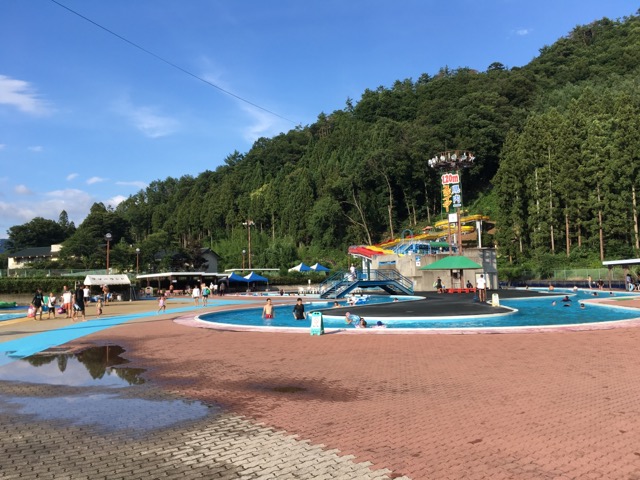 長野県最長のスライダーがある須坂市サマーランドがちびっこ家族連れに超オススメ