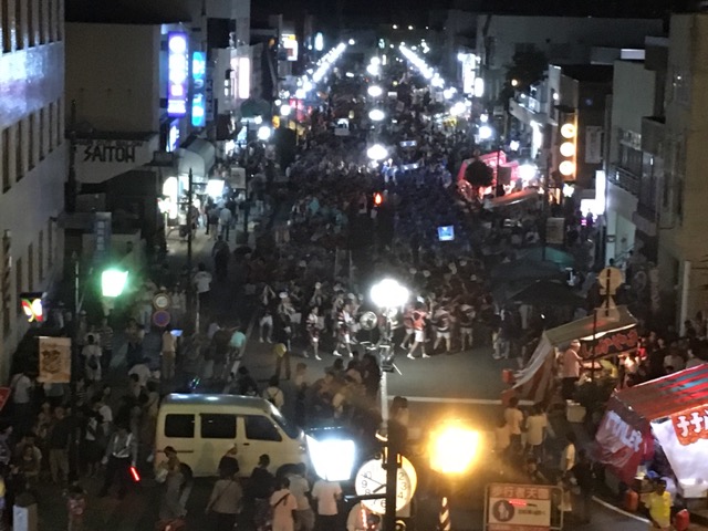令和元年　篠ノ井びんずる！篠ノ井祗園祭！初日は雨で時間短縮に　2019年